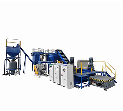 WPC地板粉碎生產(chǎn)線